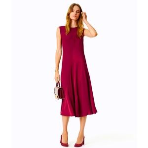 Tory Burch Hailee Sleeveless Midi Dress